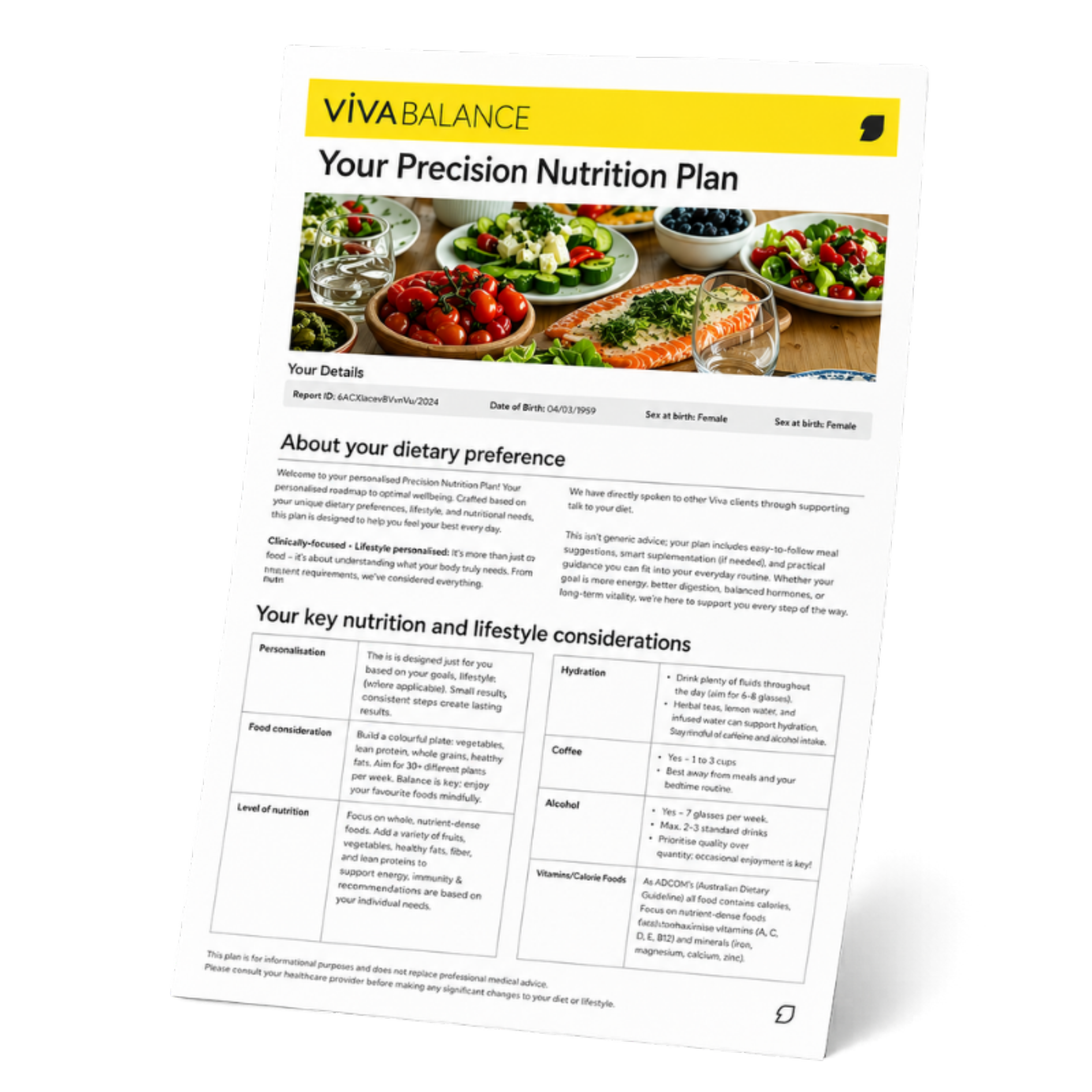 <h2><span class="" id="cache266"><span>Precision Nutrition Plan</span></span></h2>