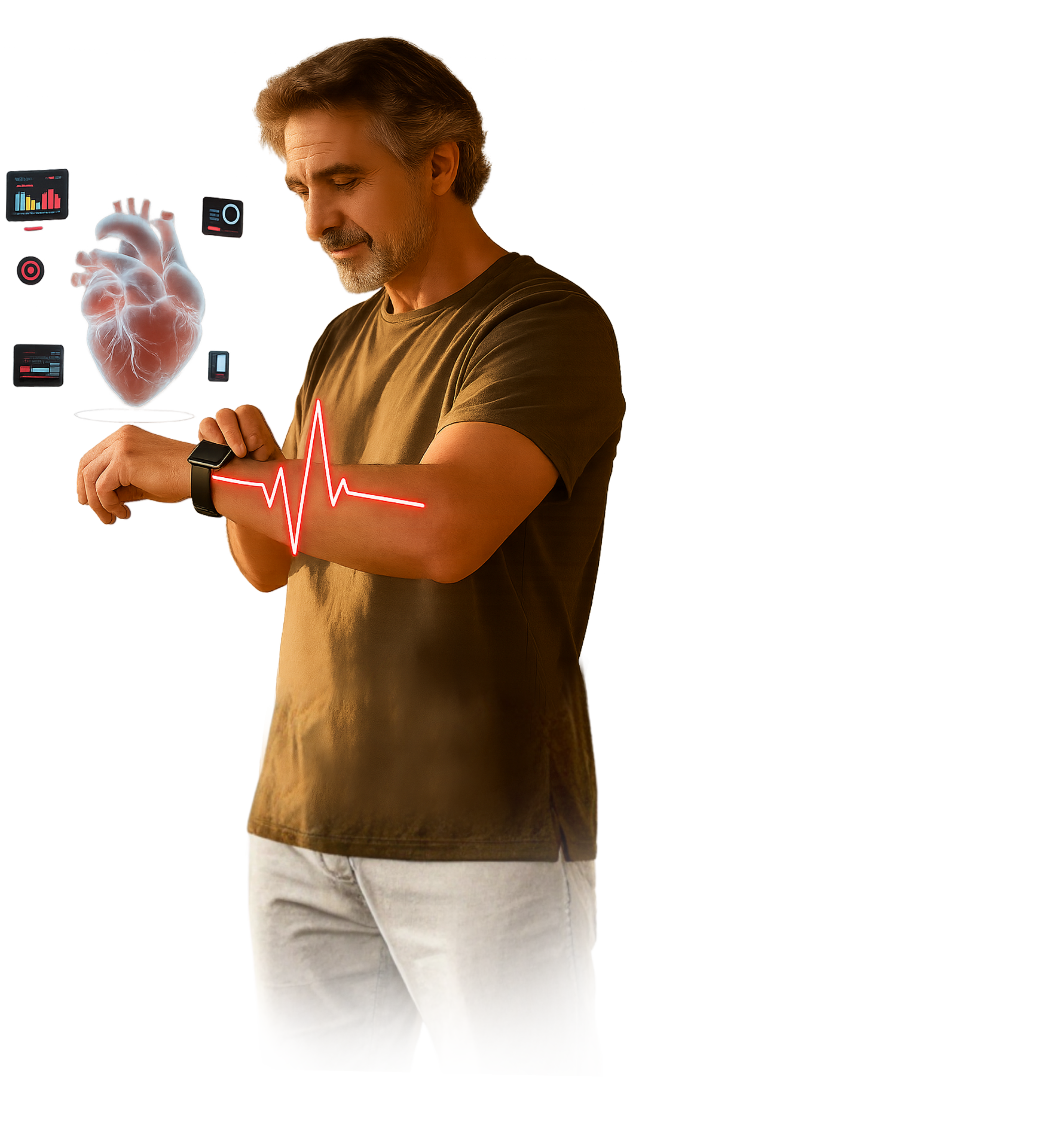 <h1 style="text-align: left; line-height: 1;">You measure success everywhere else.<br />Why not your own health?</h1>